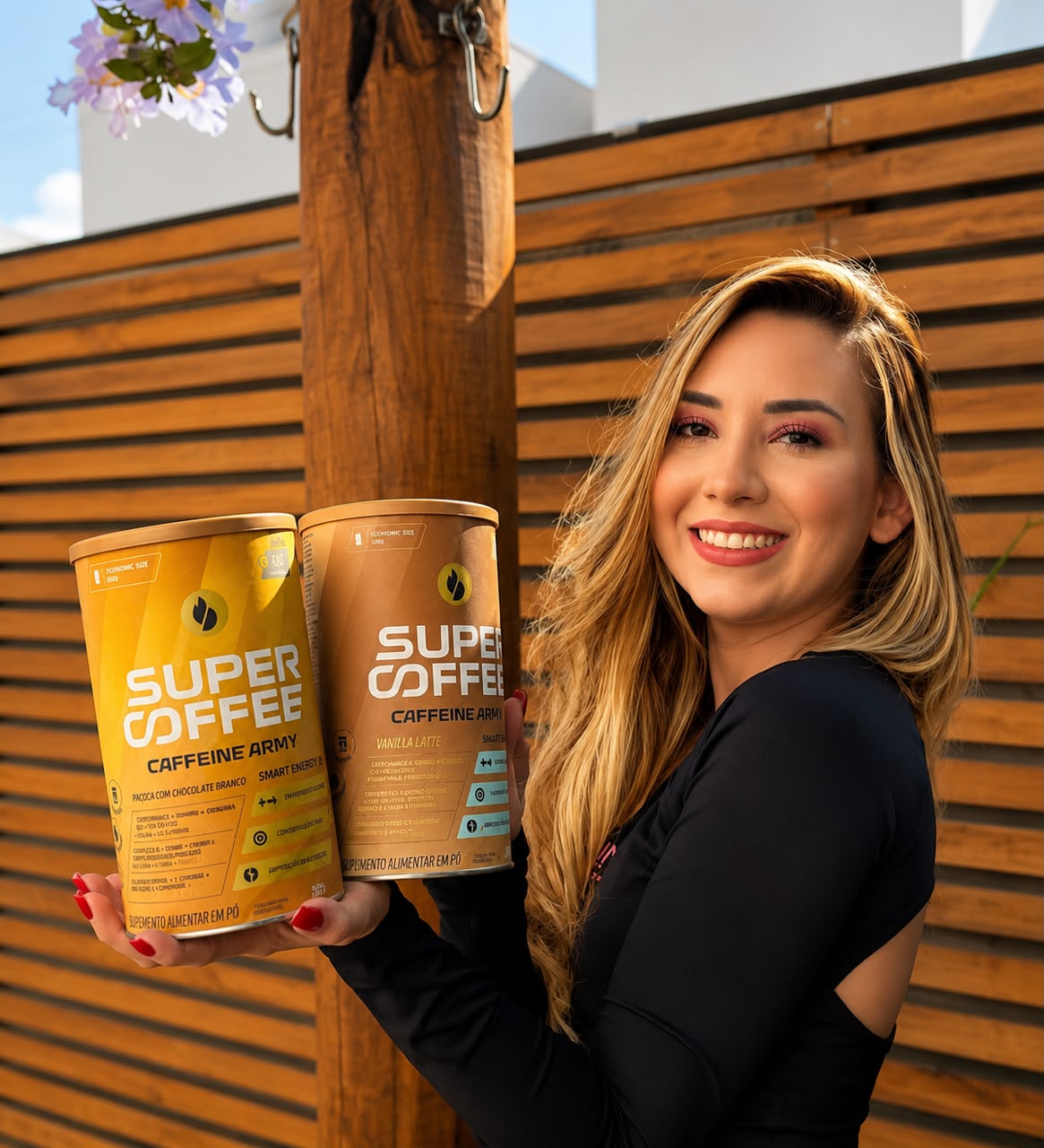 Cliente com o SuperCoffee 1