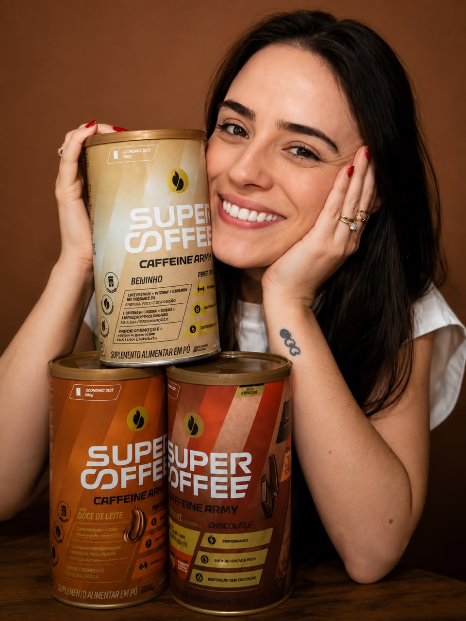 Cliente com o SuperCoffee 2